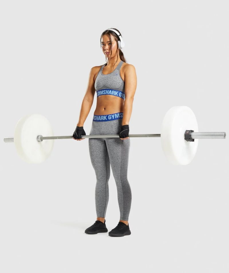 Women's Gymshark Flex Sports Bra Grey | NZ 8RESGO